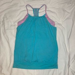 Ivivva Double Dutch Tank Top | US 14 (Girls) | Blue